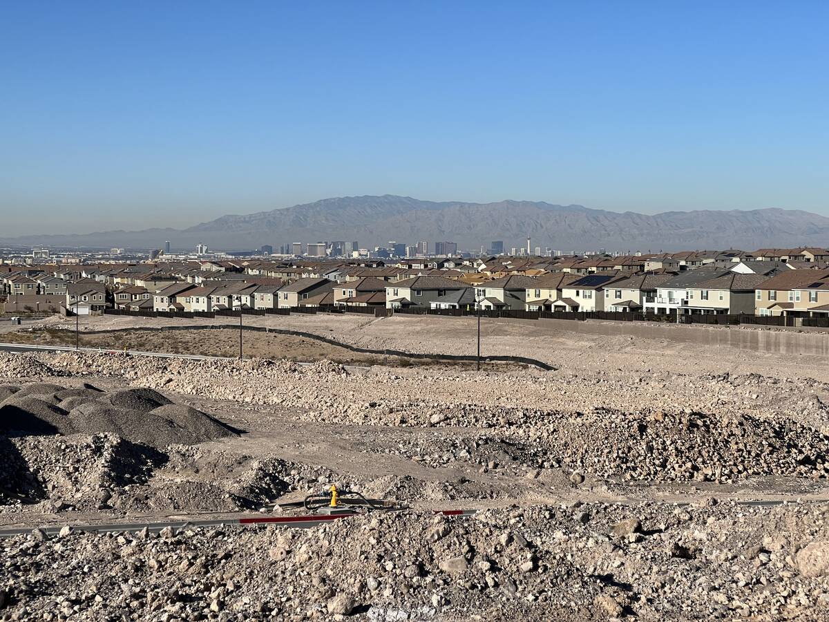 The 26-acre Montagna Park is in the southwestern part of the Henderson master-planned community ...