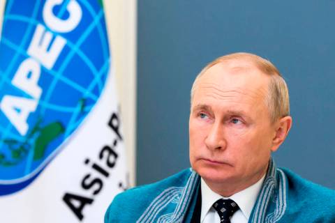 Russian President Vladimir Putin attends the Summit of the Asia-Pacific Economic Cooperation (A ...