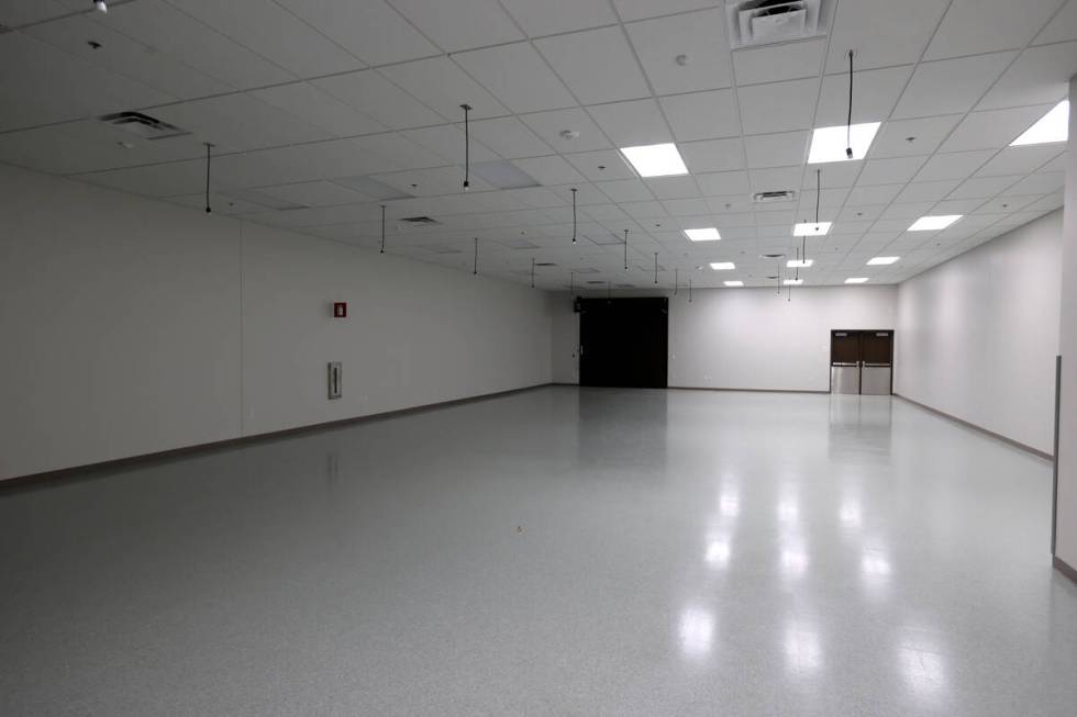 The simulator room at the Reality Based Training Center, that will prepare first responders for ...