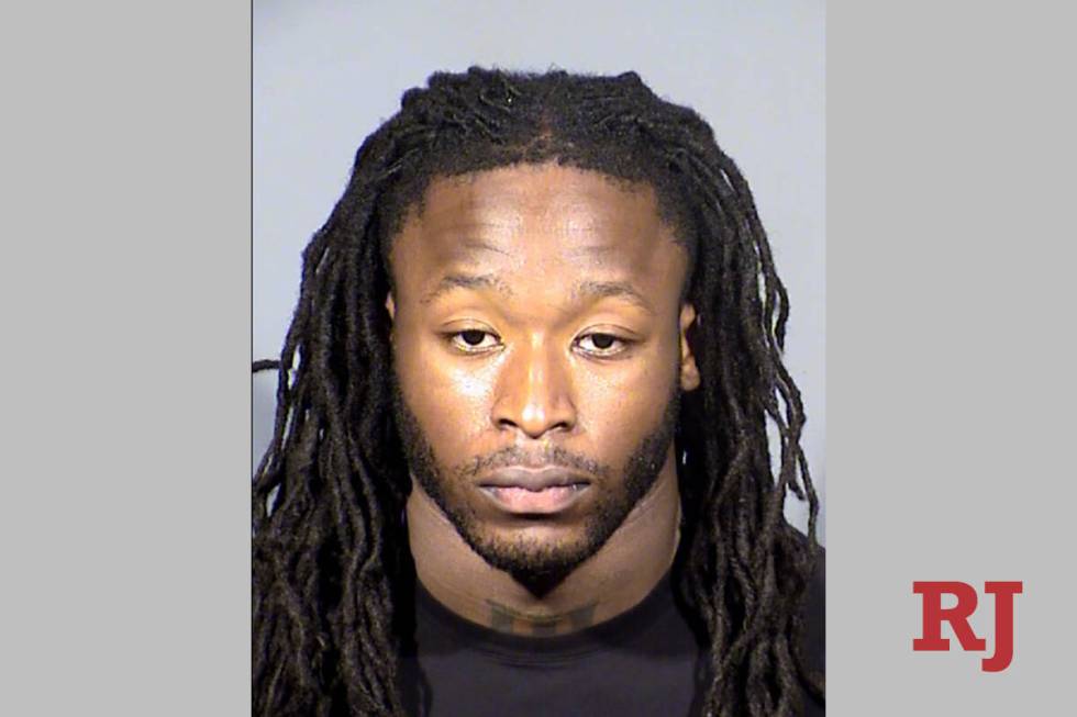 Alvin Kamara (Departamento de Policía Metropolitana de Las Vegas).