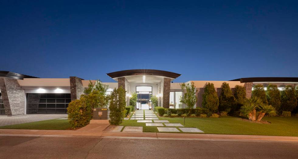 The No. 3 sale on the MLS was for $7.5 million in MacDonald Highlands in Henderson. (Kristen Ro ...