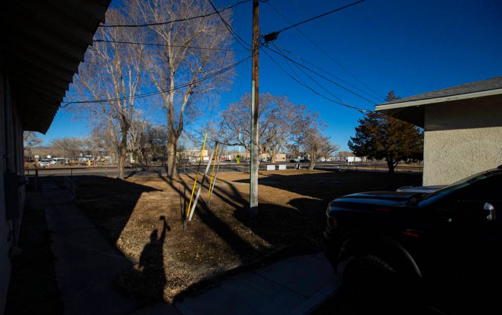 A view of the Walker River Paiute Tribe reservation on Wednesday, Feb. 9, 2022, in Schurz. (Cha ...