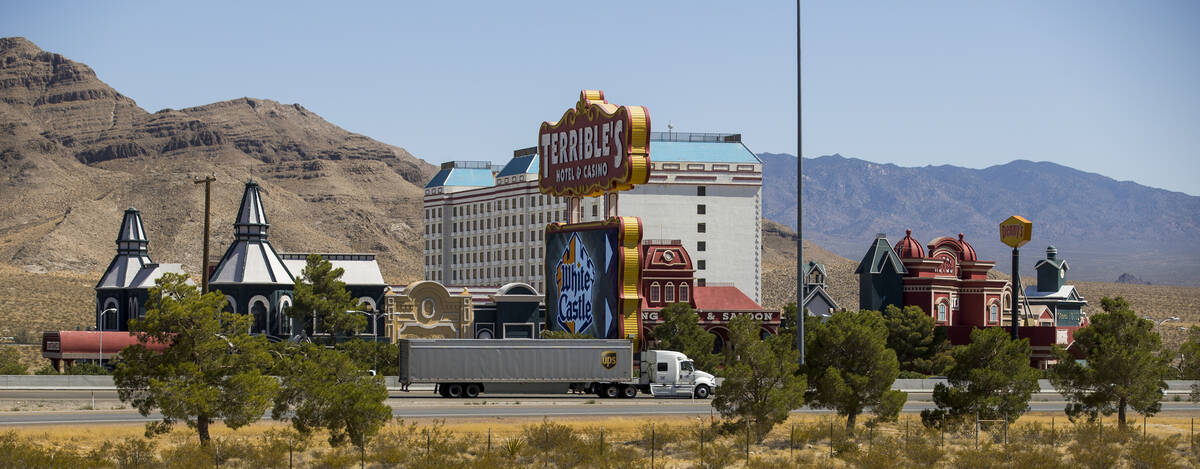 Terrible's Hotel & Casino still temporarily closed on Friday, Sept. 4, 2020, in Jean. (L.E. ...