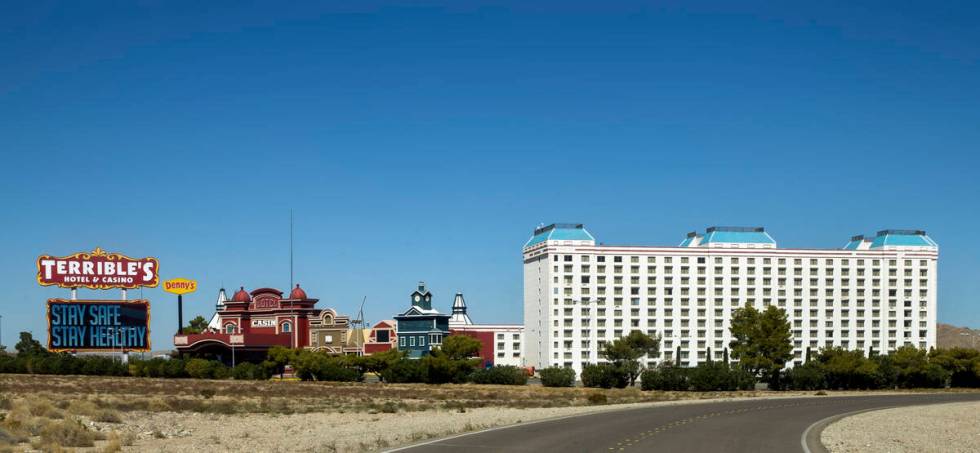 Terrible's Hotel & Casino still temporarily closed on Friday, Sept. 4, 2020, in Jean. (L.E. ...