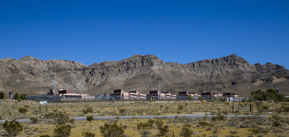 The Southern Nevada Correctional Center on Friday, Sept. 4, 2020, in Jean. (L.E. Baskow/Las Veg ...