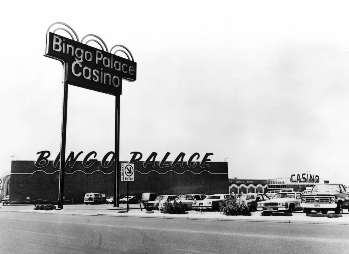 Bingo Palace Casino, seen in this undated photo, was the former name of Palace Station. Since ...