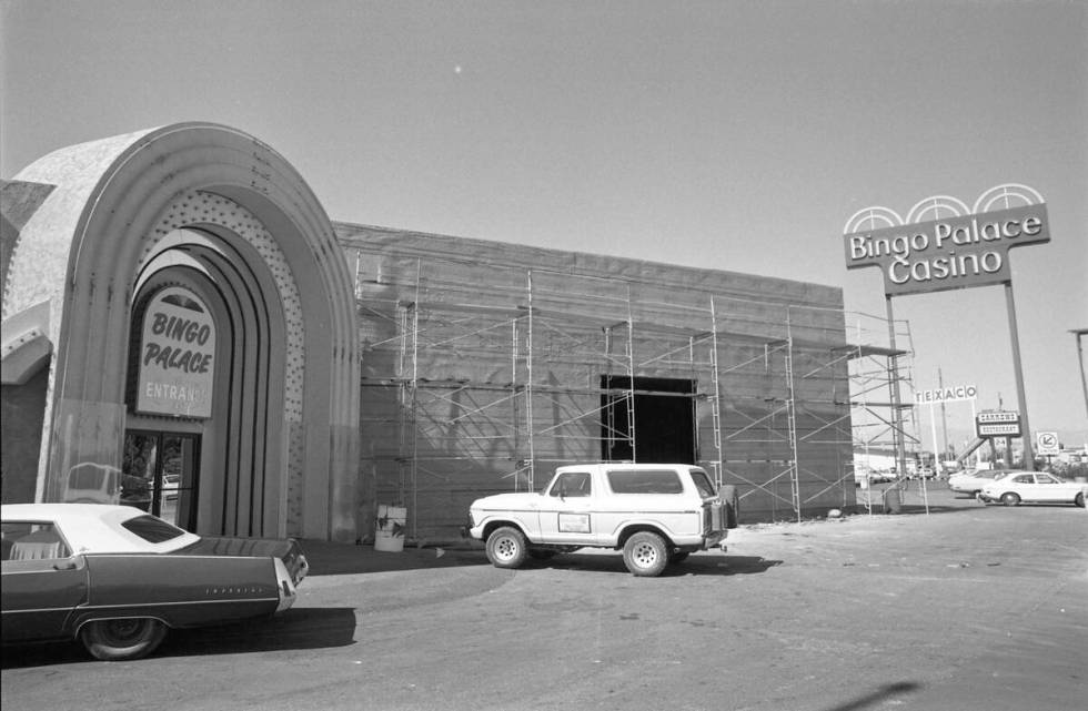 A file photo shows an expansion to the Bingo Palace. The current expansion will more than tripl ...