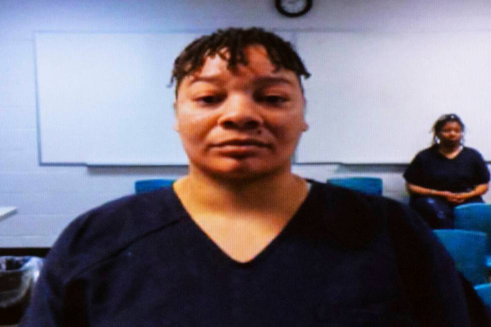 Cadesha Bishop, who pushed a 74-year-old man off a Las Vegas bus in March 2019, causing his dea ...