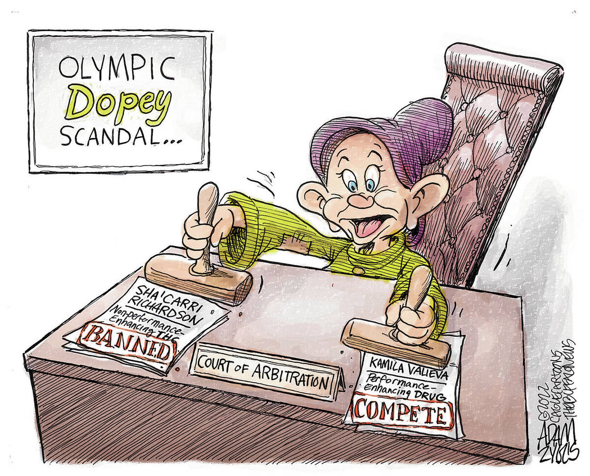 February 17, 2022: Dopey Scandal