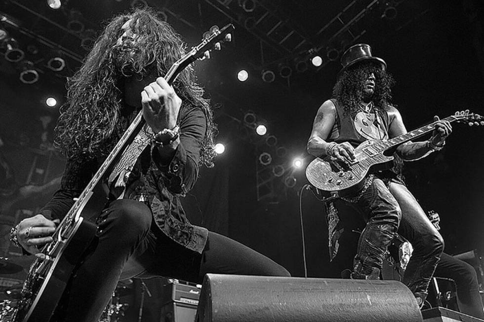 Las Vegas rocker Frankie Sidoris is a member of Slash's band Myles Kennedy and the Conspirators ...