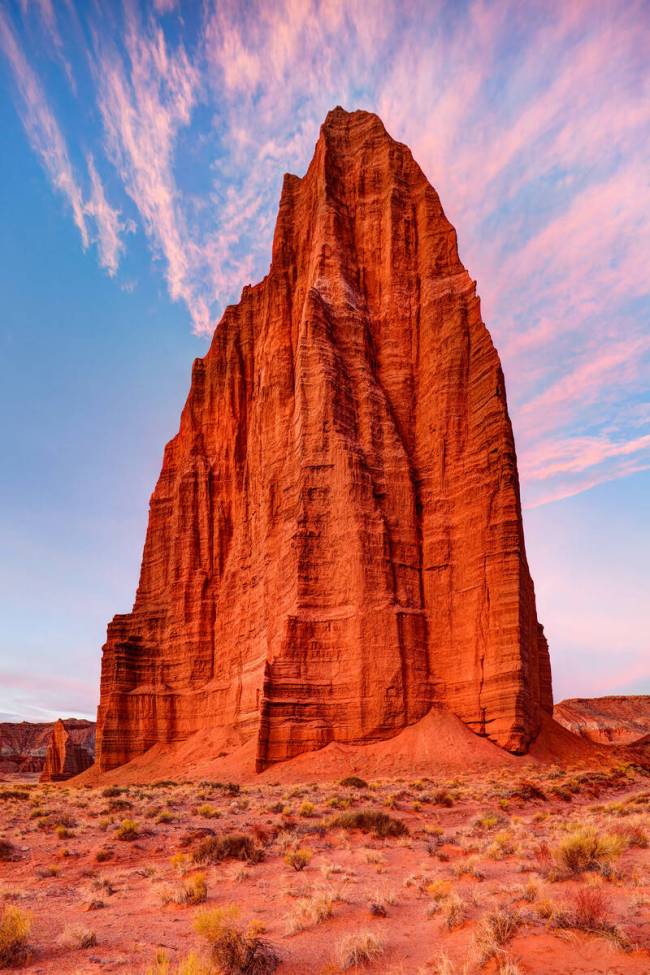 The eye-popping geology of Capitol Reef National Park makes it one of the highlights of a Utah ...