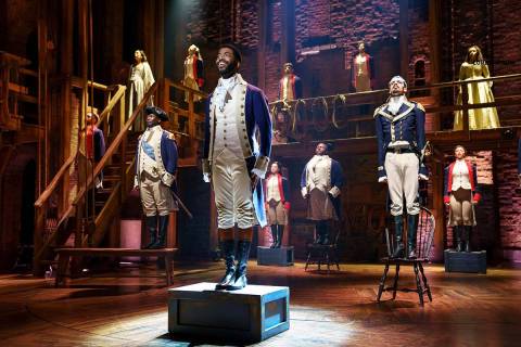 "Hamilton" will be part of the 2022-23 Broadway Series at the Smith Center. (The Smith Center)