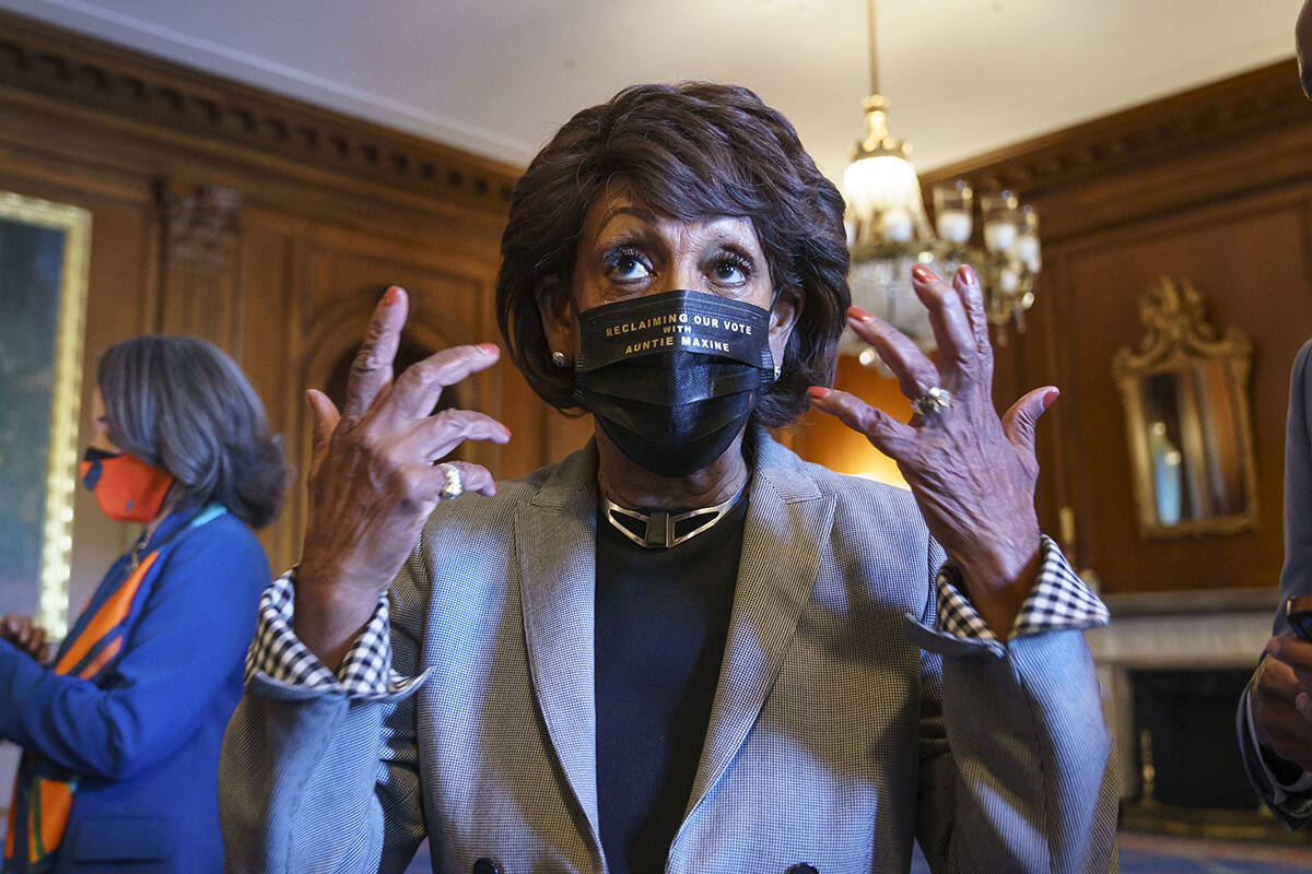 Rep. Maxine Waters, D-Calif. (AP Photo/J. Scott Applewhite)