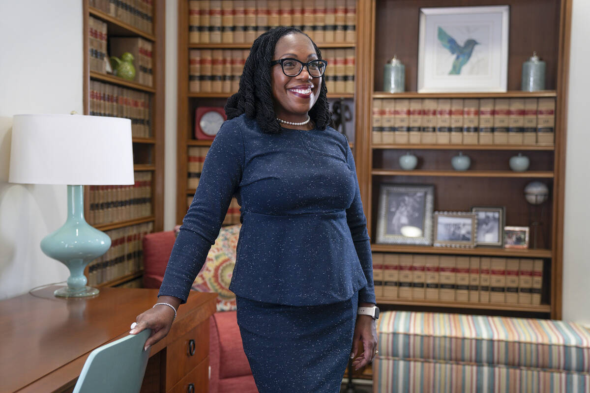 Judge Ketanji Brown Jackson, who is a U.S. Circuit Judge on the U.S. Court of Appeals for the D ...