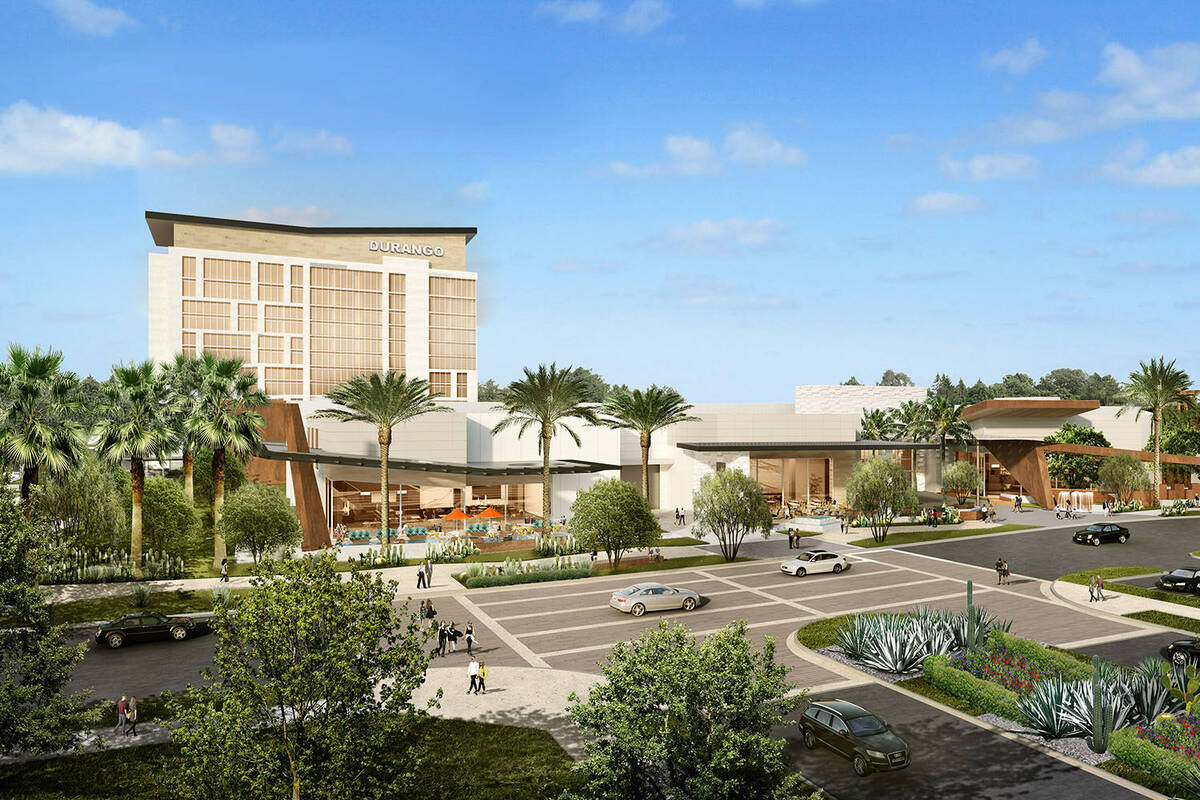 An artist's rendering of Station Casinos' planned $750 million Durango project in the southwest ...