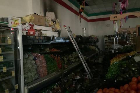 The fire started in the produce section about 11:10 a.m. Sunday, March 6, 2022, at La Bonita, 2 ...