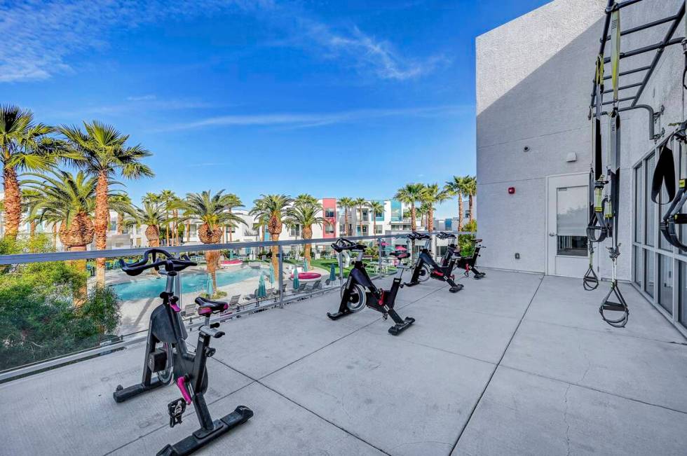 Las Vegas apartment complex South Beach, seen here, recently sold for $97.5 million. (Cushman & ...