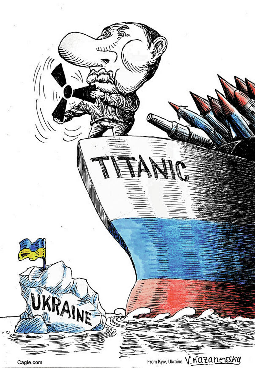 Vladimir Kazanevsky, Ukraine, PoliticalCartoons.com