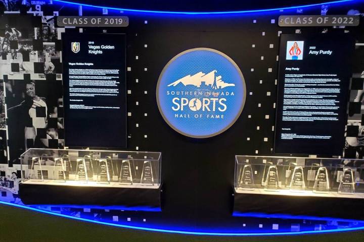 The Southern Nevada Sports Hall of Fame has been relocated to the new Dollar Loan Center in Hen ...