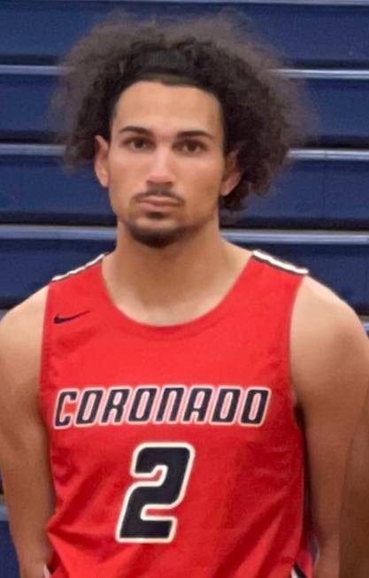 Coronado's Richard Isaacs is a member of the Nevada Preps All-Southern Nevada boys basketball t ...