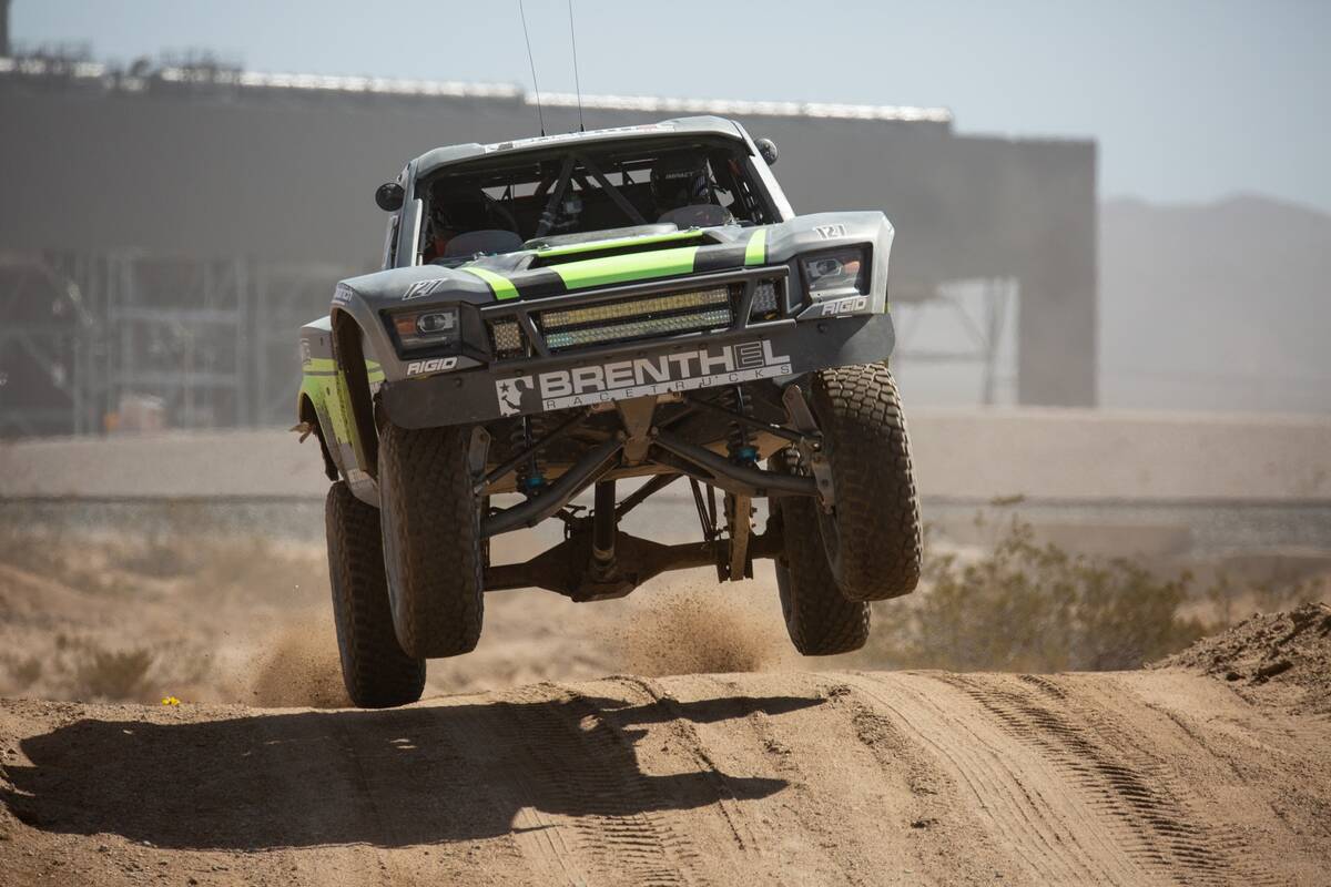Kyle Jergensen of Perris, California, was the overall winner in Saturday's Mint 400 off-road ra ...