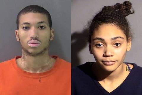 Isaiah Levi and Daijenai Levi. Both are charged in a homicide at a Las Vegas convenience store ...