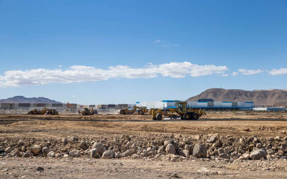 Earth is beginning to be moved as construction begins for the new West Henderson Hospital on We ...