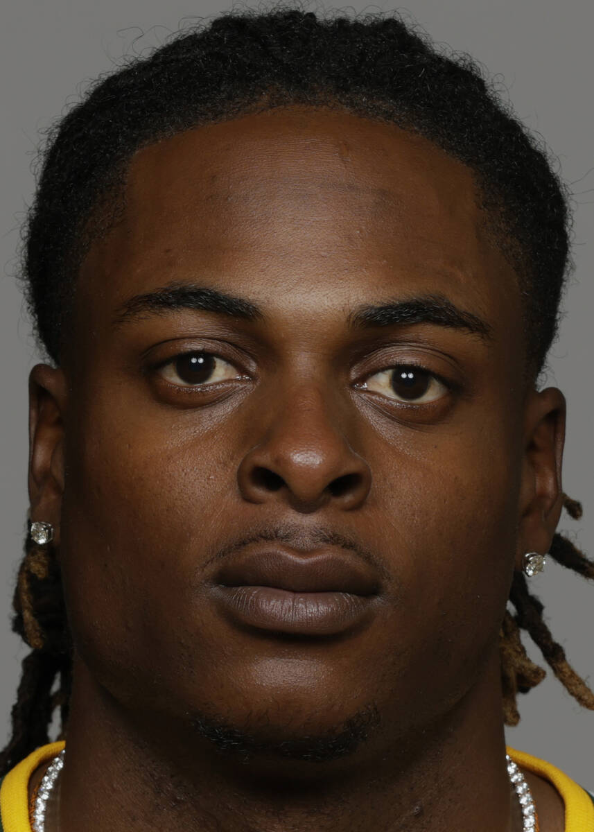 This is a 2021 photo of Davante Adams of the Green Bay Packers NFL football team. This image re ...