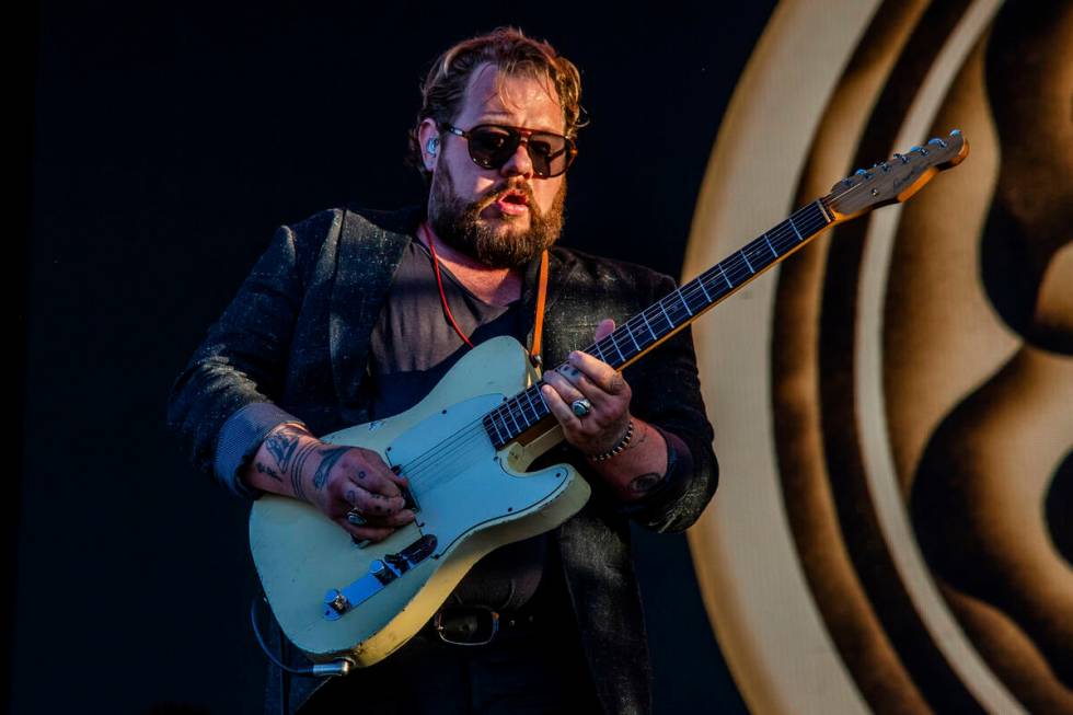 Nathaniel Rateliff performs at the Innings Festival at Raymond James Stadium Ground on Sunday M ...