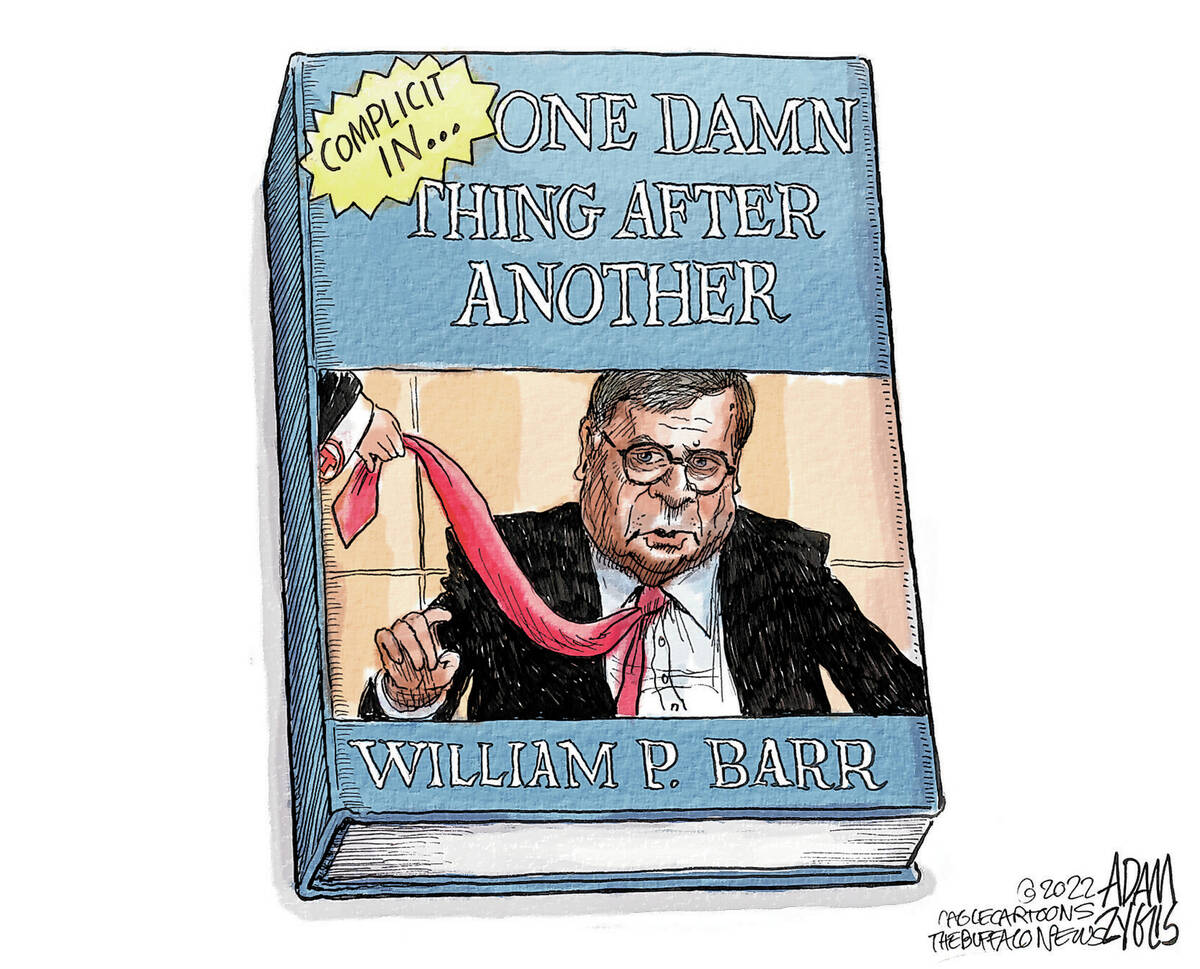 March 20, 2022: Bill Barr Memoir