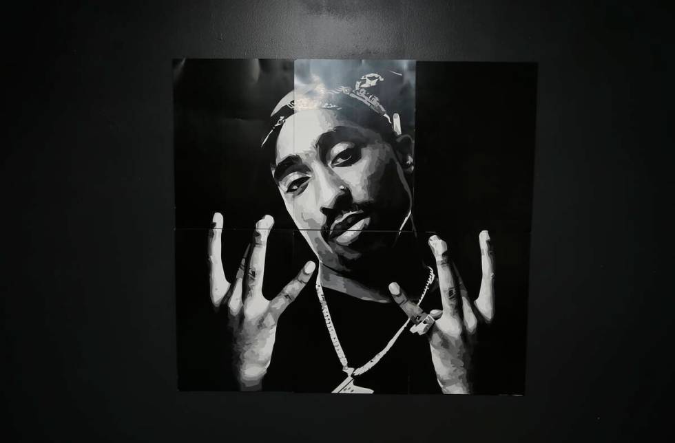 A poster of Tupac Shakur in the bedroom of Amaru Sinay, who died earlier this month, at the fam ...