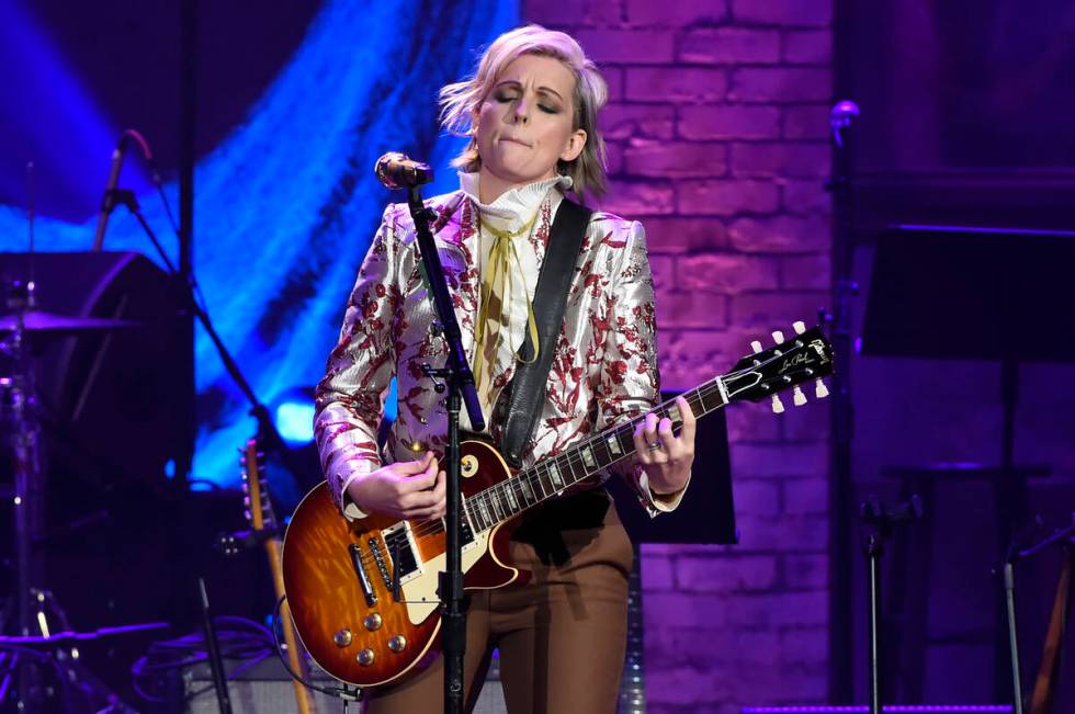 Brandi Carlile performs during the Americana Honors & Awards show Wednesday, Sept. 22, 2021 ...