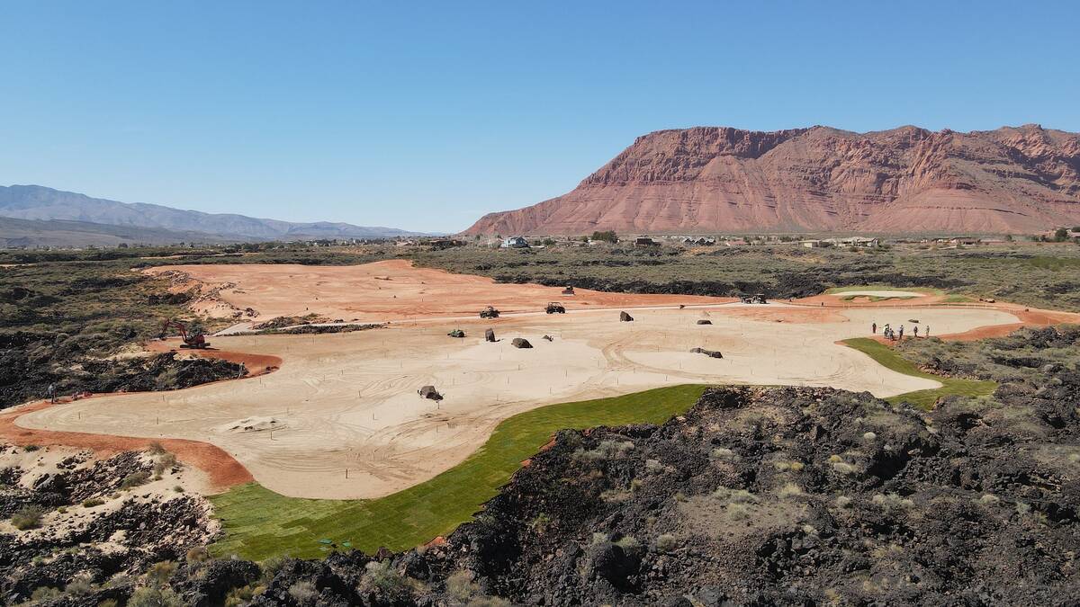 The new Tom Weiskopf-designed Black Desert Resort Golf Course will open this fall in Ivins, Uta ...