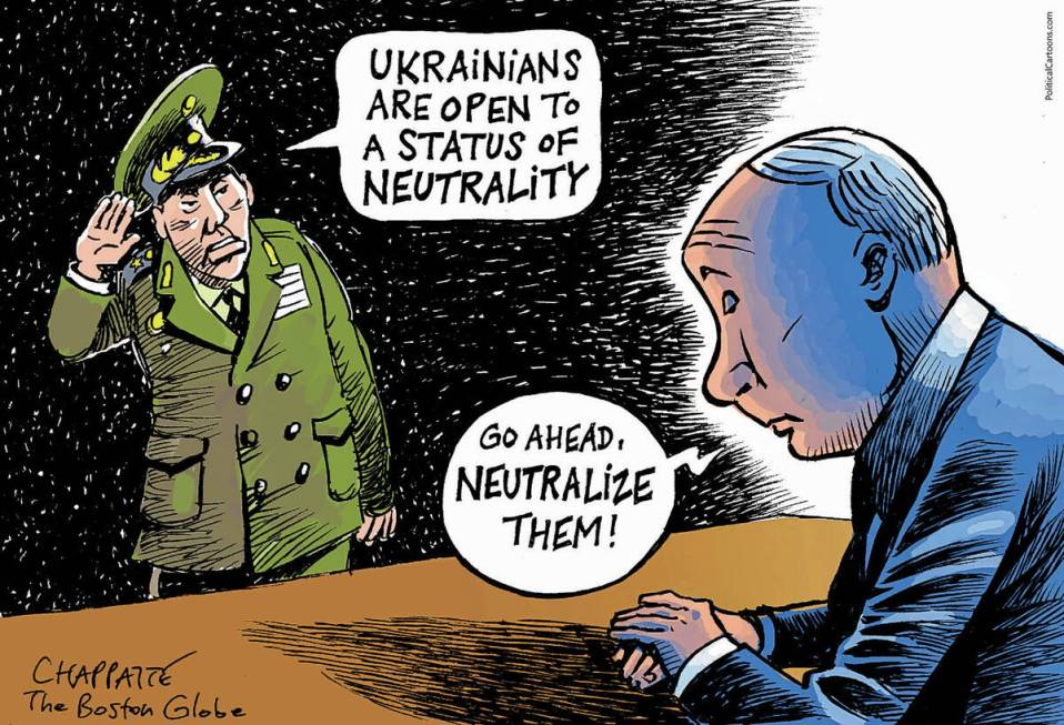 Patrick Chappatte The Boston Globe