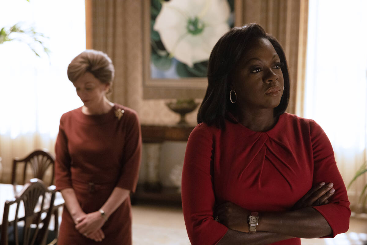 Viola Davis as Michelle Obama in "The First Lady." (Jackson Lee Davis/Showtime).