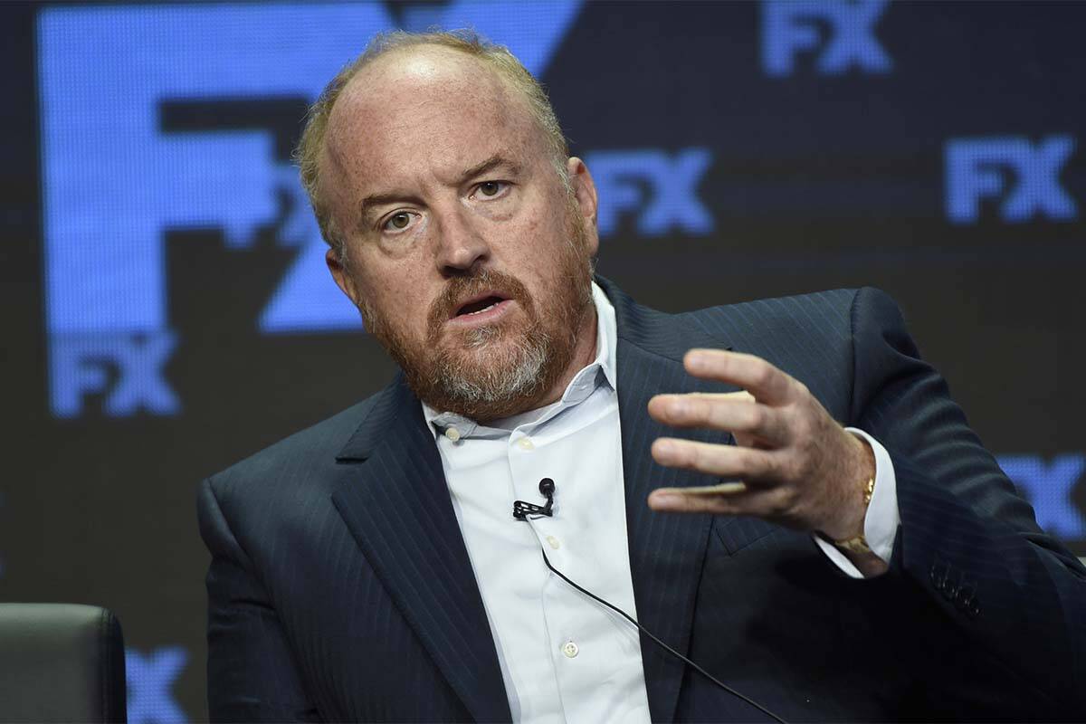 Louis C.K., co-creator/writer/executive producer, participates in the "Better Things" panel dur ...