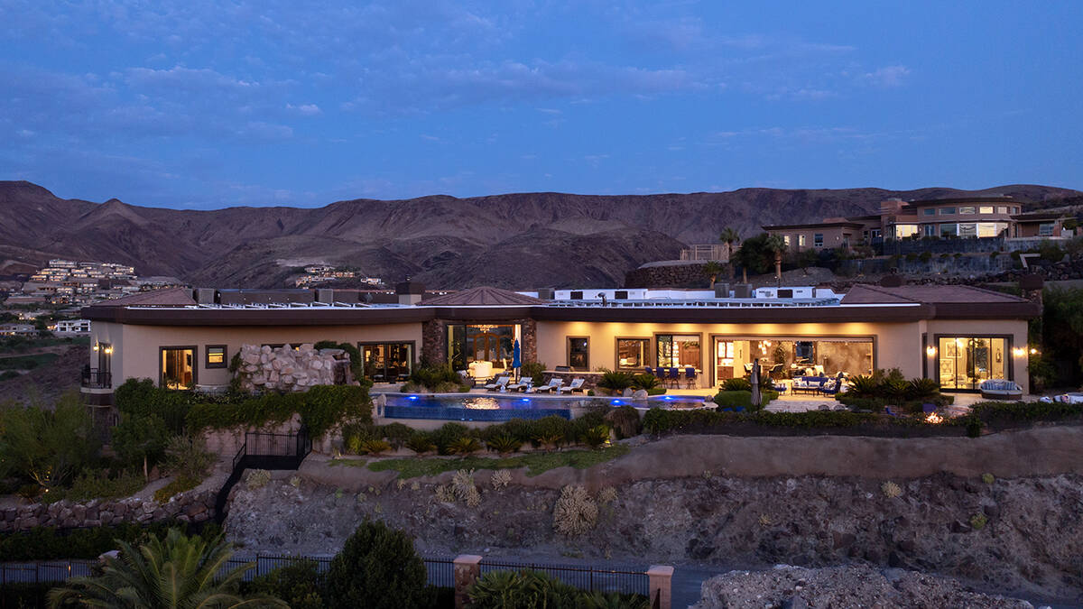 This MacDonald Highlands home sold for $8.5 million. (Simply Vegas)