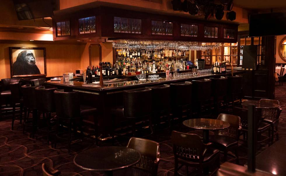 The Monkey Bar at Piero's Italian Cuisine on Thursday, April 7, 2022, in Las Vegas. (Benjamin H ...