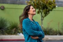 Mayor Libby Schaaf, right, at a press conference as Oakland‘s essential workers break their o ...