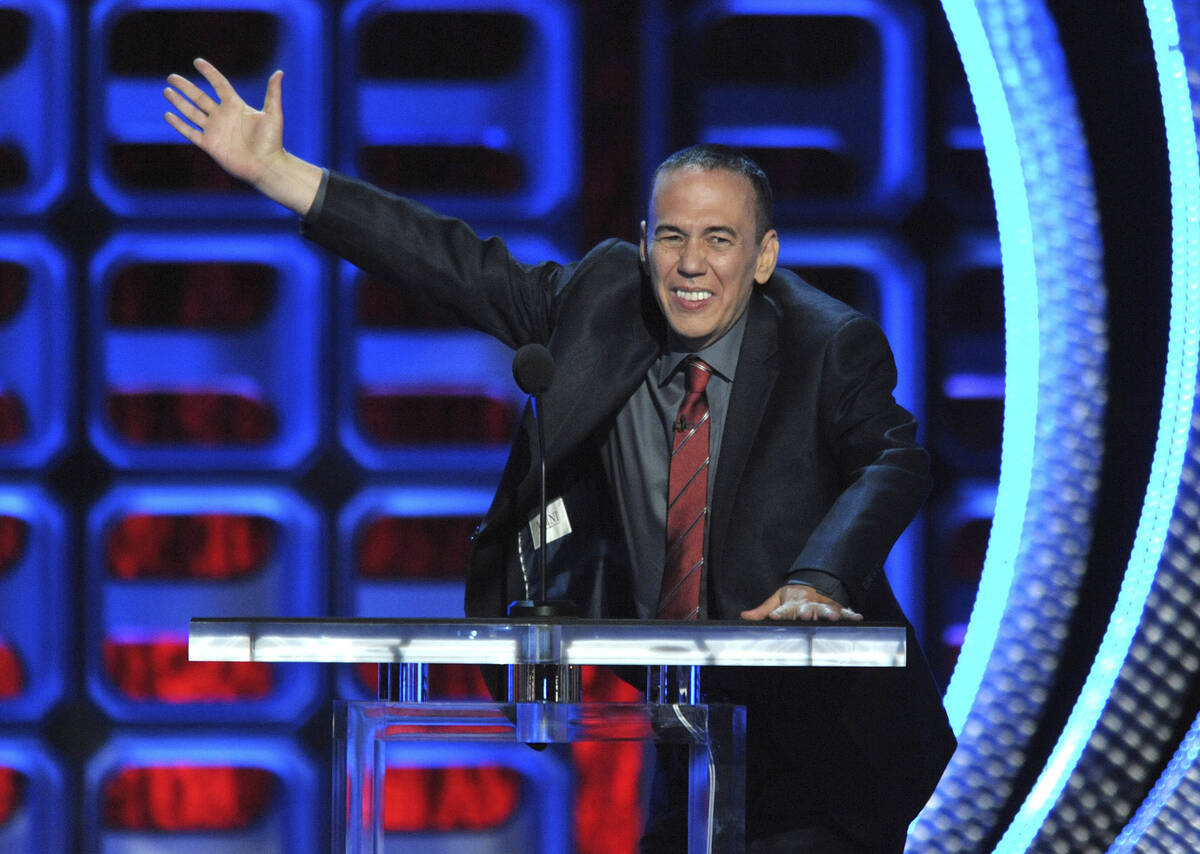Gilbert Gottfried performs at the Comedy Central "Roast of Roseanne" in Los Angeles on Aug. 4, ...
