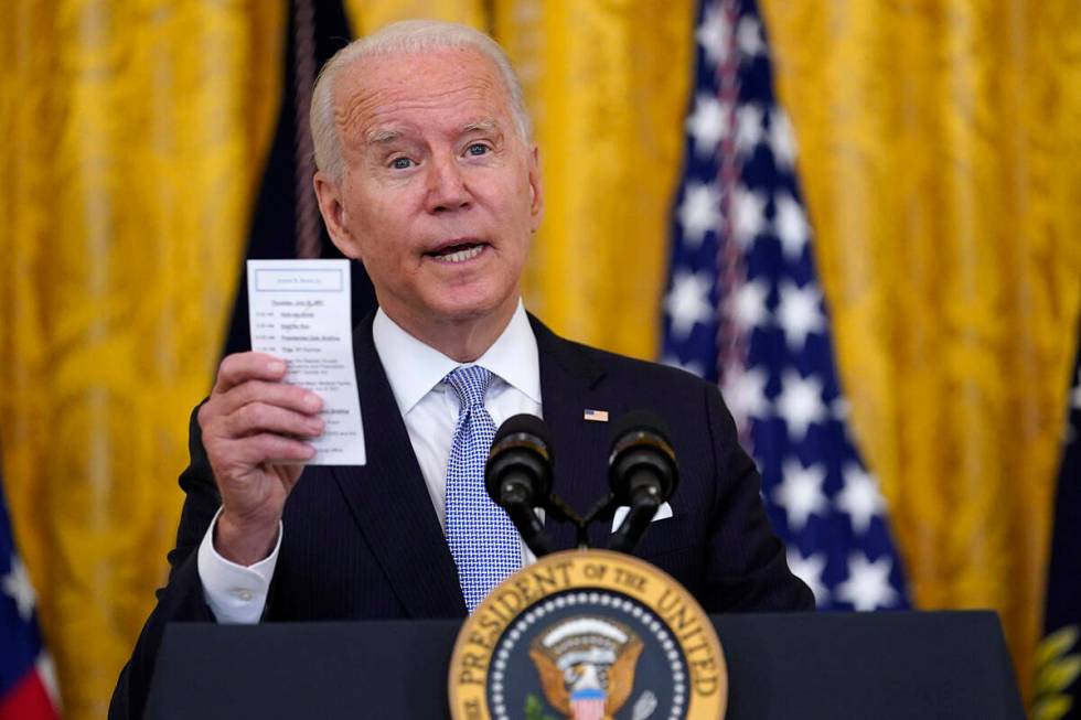 President Joe Biden. (AP Photo/Susan Walsh)