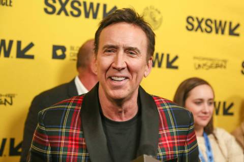 Nicolas Cage arrives for the world premiere of "The Unbearable Weight of Massive Talent&qu ...