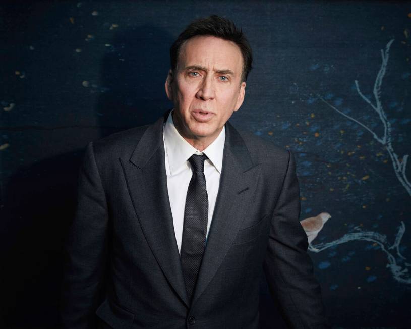 Nicolas Cage poses for a portrait to promote "The Unbearable Weight of Massive Talent&quot ...