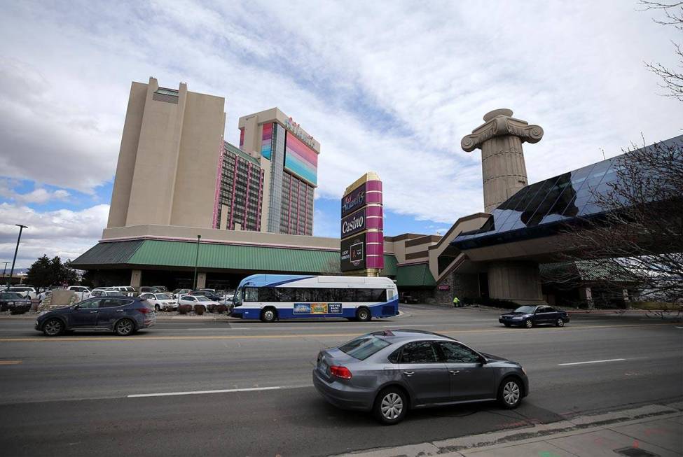 The Atlantis Casino Resort Spa in Reno, Nev., on Thursday, March 15, 2018. Cathleen Allison/Las ...