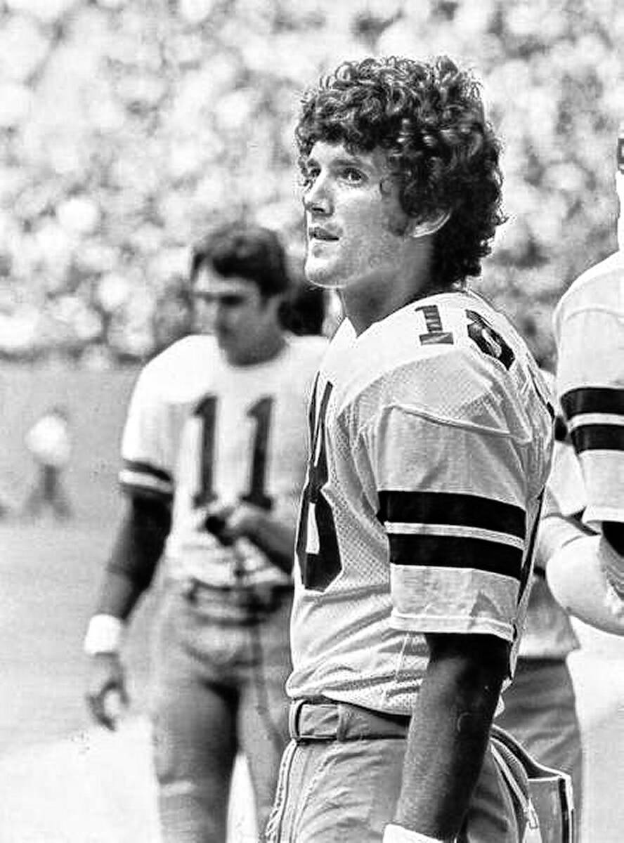 UNLV quarterback Glenn Carano was drafted in 1977 by the Dallas Cowboys and served as backup to ...