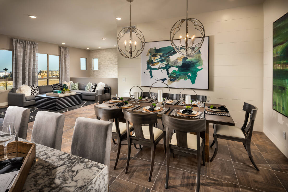 The Viewpoint model is part of the Modern Collection at Trilogy in Summerlin. It is 2,748 squar ...