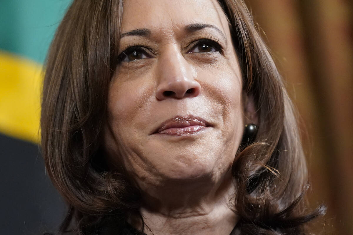 Vice President Kamala Harris meets with Tanzanian President Samia Suluhu Hassan in Harris' cere ...