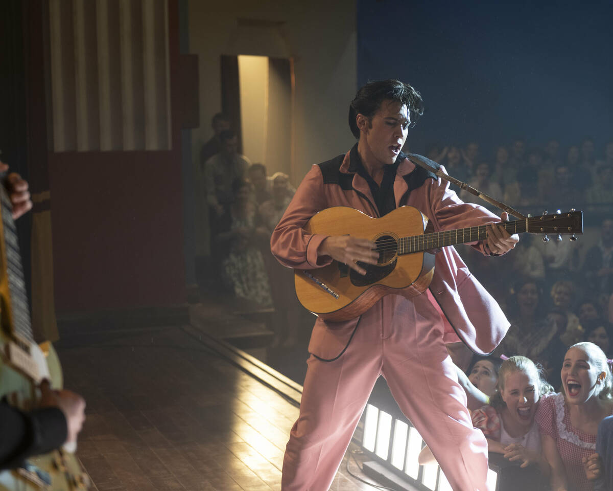 Austin Butler has the title role in "Elvis." (Warner Bros. Pictures)