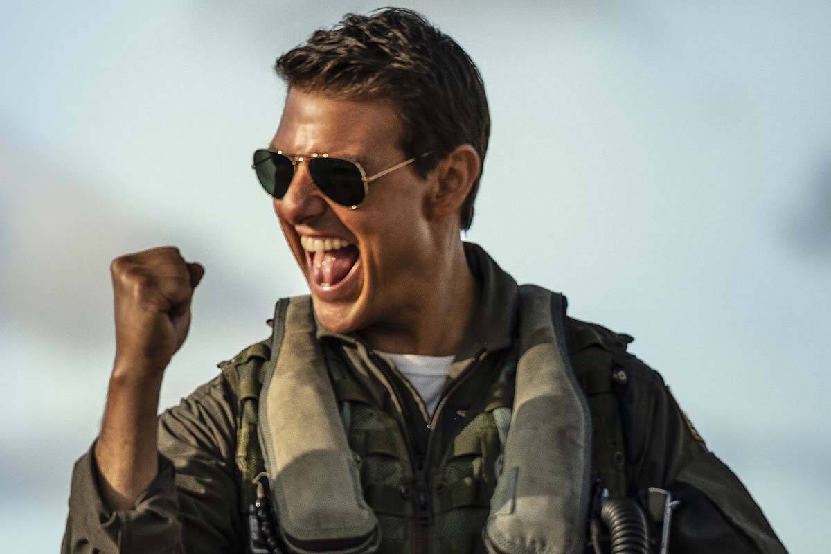 Tom Cruise plays Capt. Pete "Maverick" Mitchell in "Top Gun: Maverick." (Paramount Pictures, Sk ...