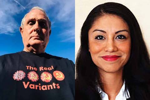 Paul Bodine and Guadalupe Reyes, Republican candidates for Assembly District 41, 2022 primary.